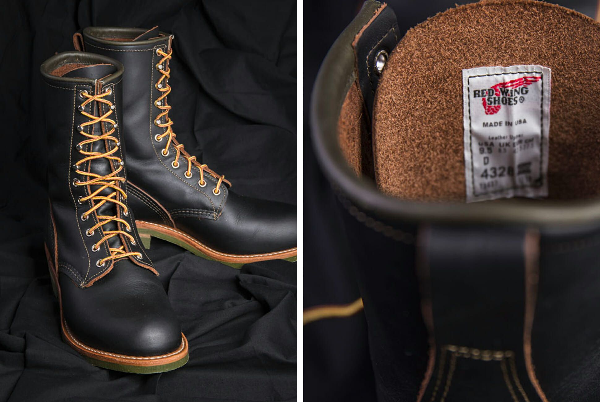 red wing 8 inch logger boots