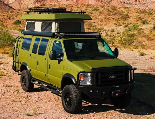 This Ford Econoline Camper Van Is an 