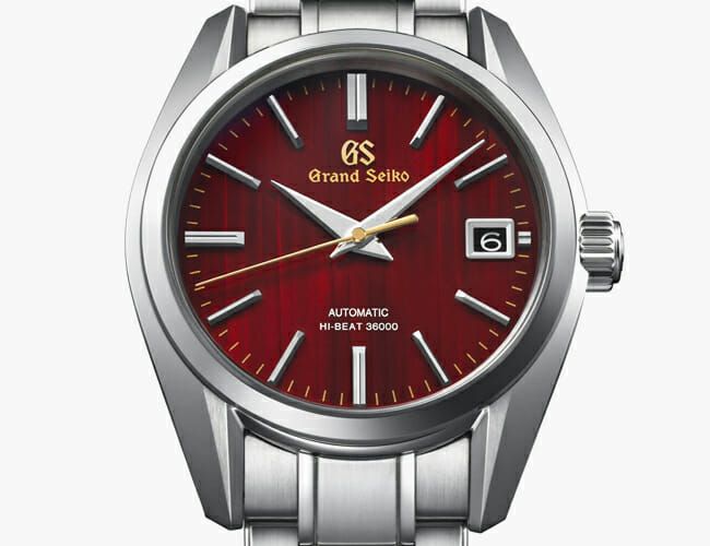 Grand Seiko's Newest Watch Is a Captivating Tribute to Fall Colors