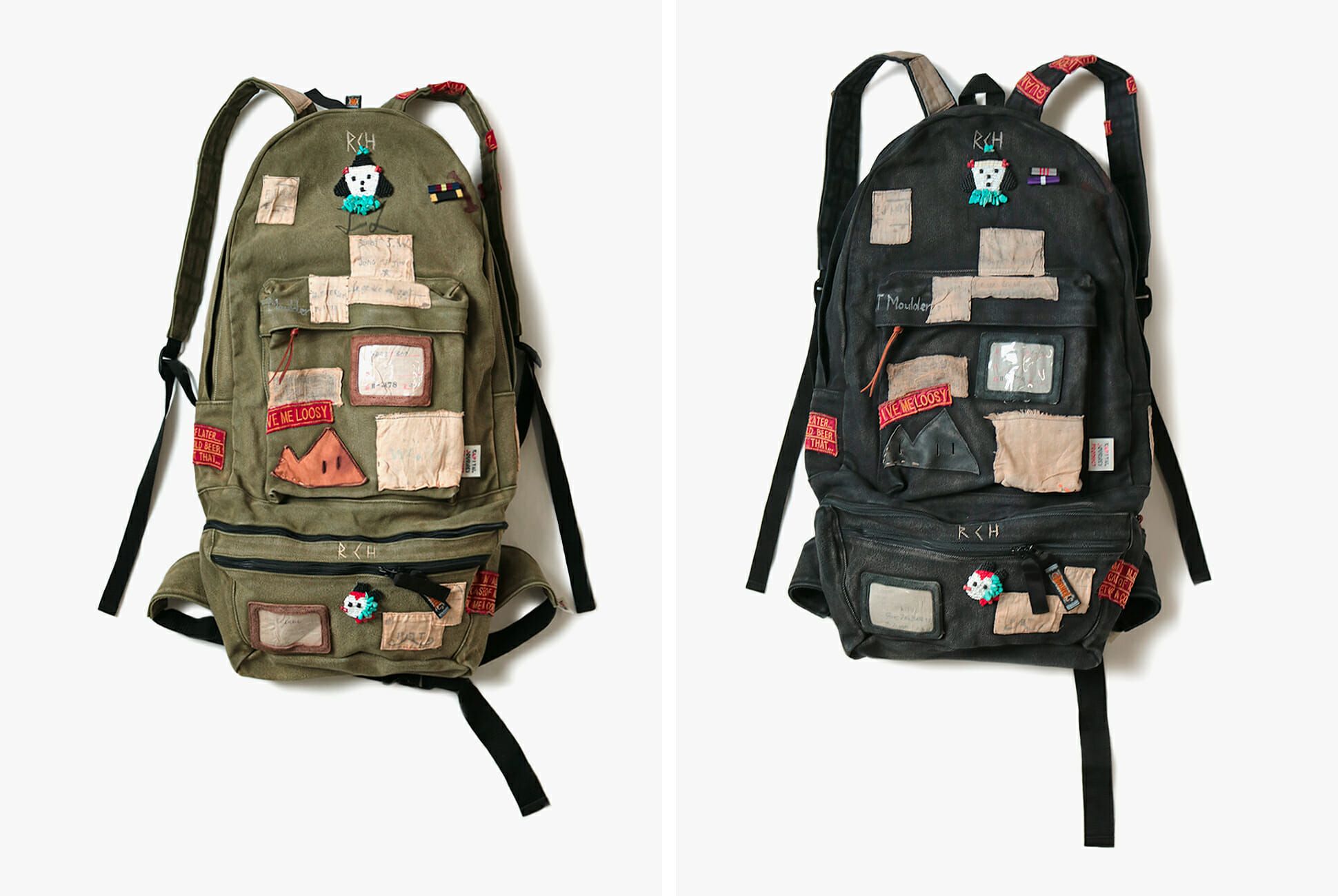 Kapital Canvas Seperate ARMY Sack リュック-