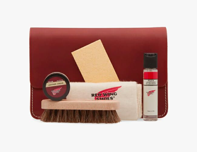 red wing leather travel care kit