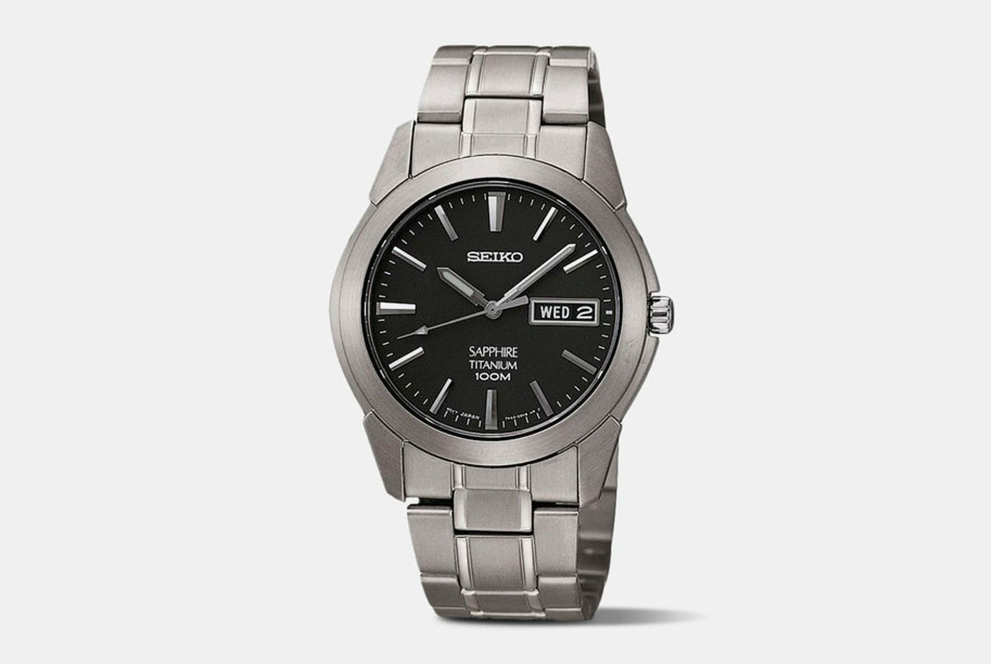 Tid Stue sti Get This Titanium Seiko Watch for 71% Off
