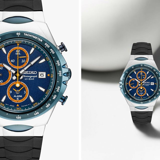 Seiko Partnered with a Famed Designer on This Futuristic Chronograph Watch
