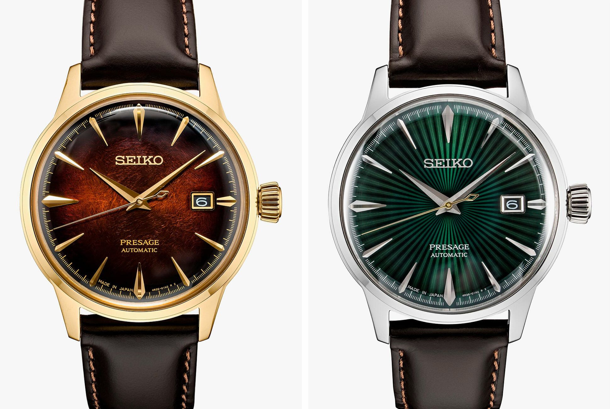 Seiko's Popular 'Cocktail Time' Automatic Watches Are 36% Off