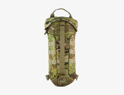 WYNEX Tactical Molle Hydration Pack Biking Climbing Tan Mobility Hydration Carrier Backpack Water Bladder Molle Vest Accessory for Hiking Bladder is not Included