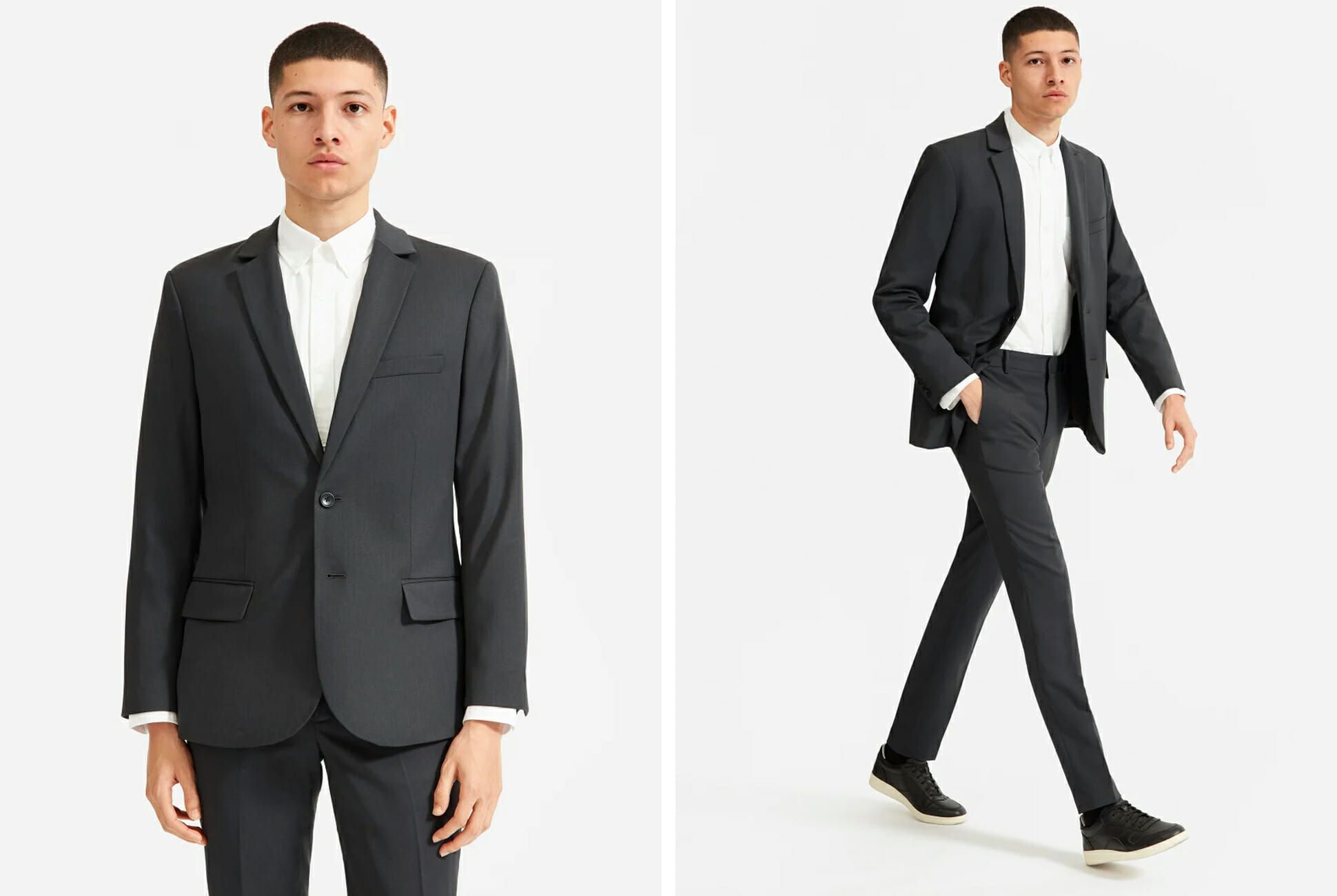 everlane wool suit