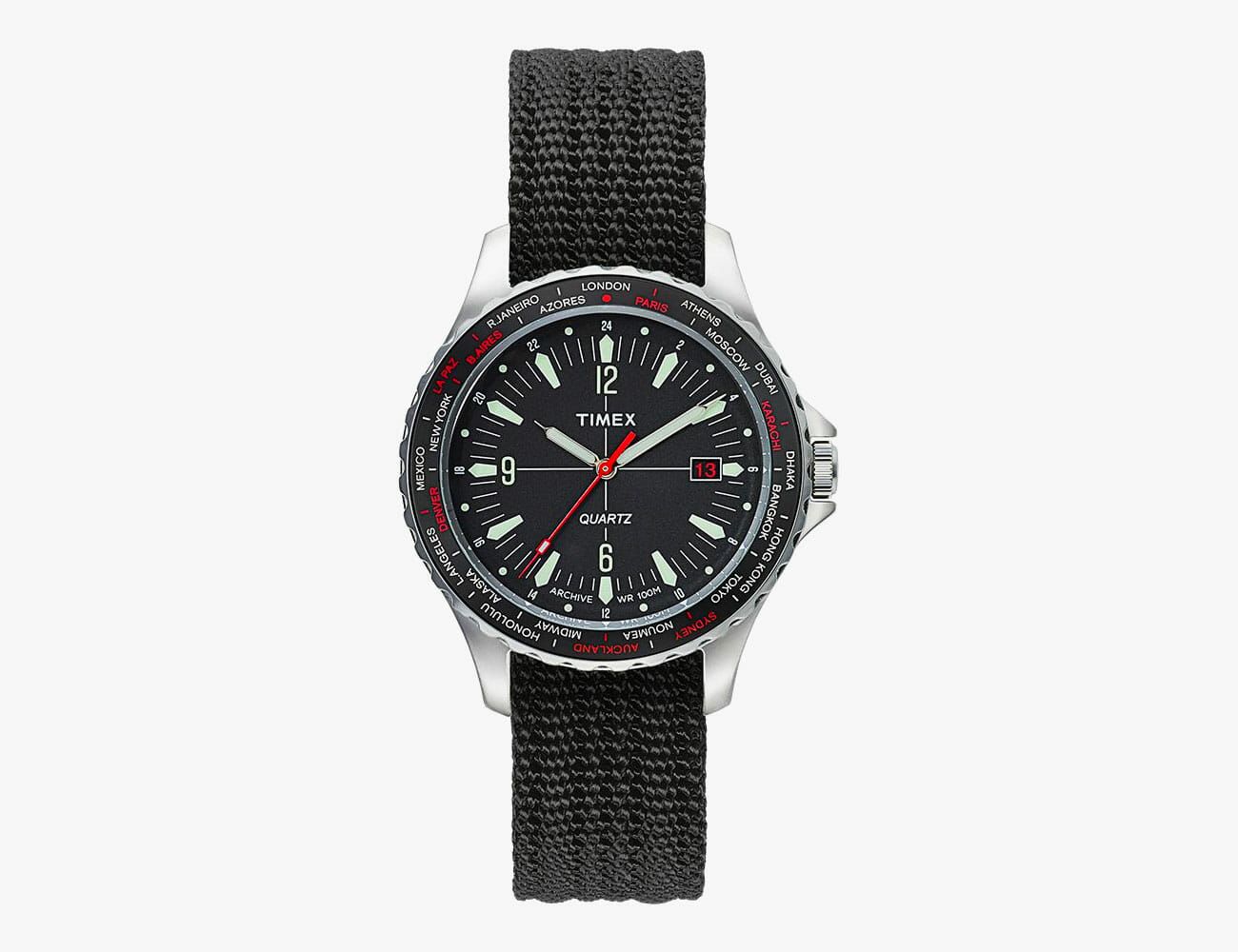 timex navi world time