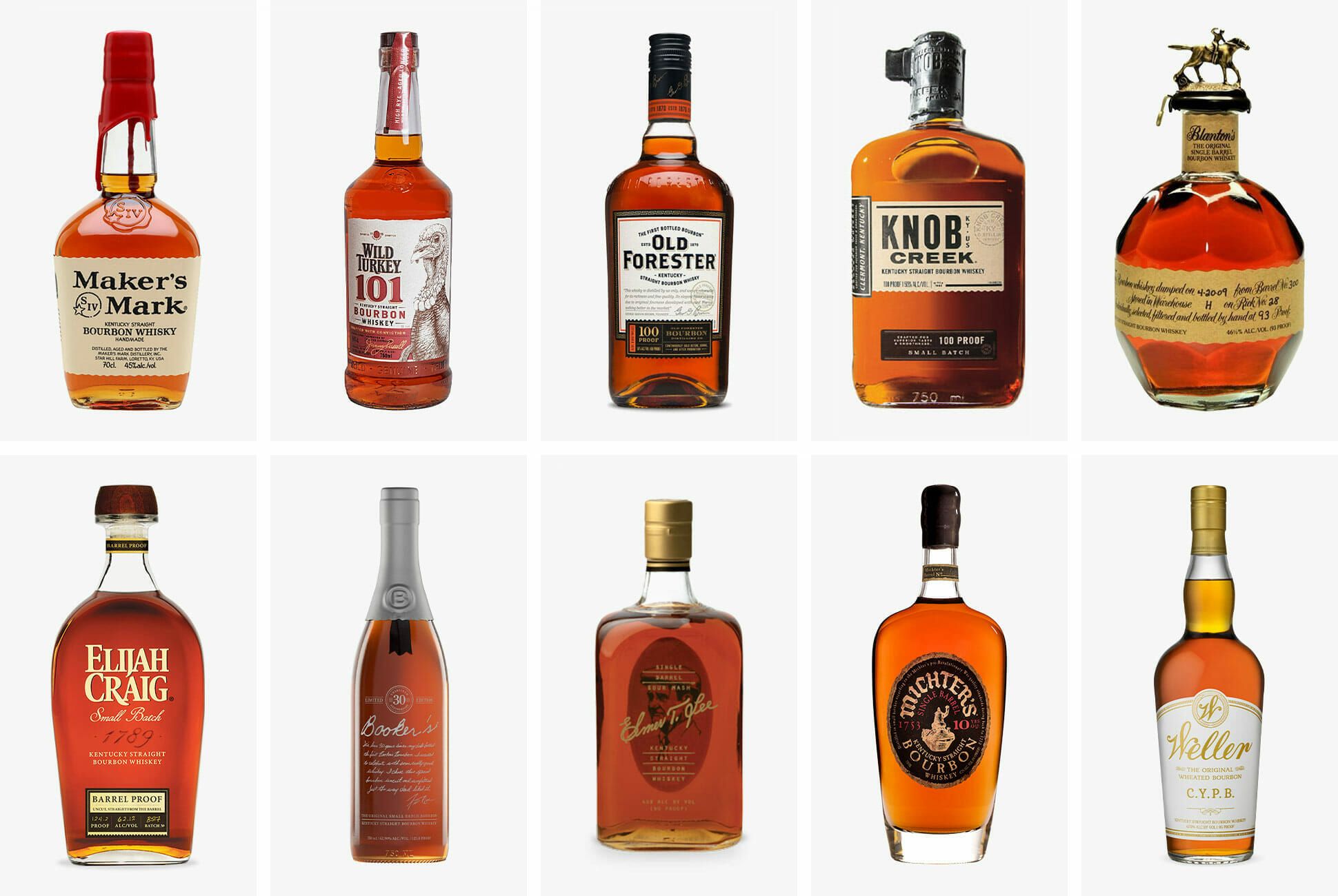 skarpt Ekstrem fattigdom galop The Best Bourbons to Buy at Every Price Point