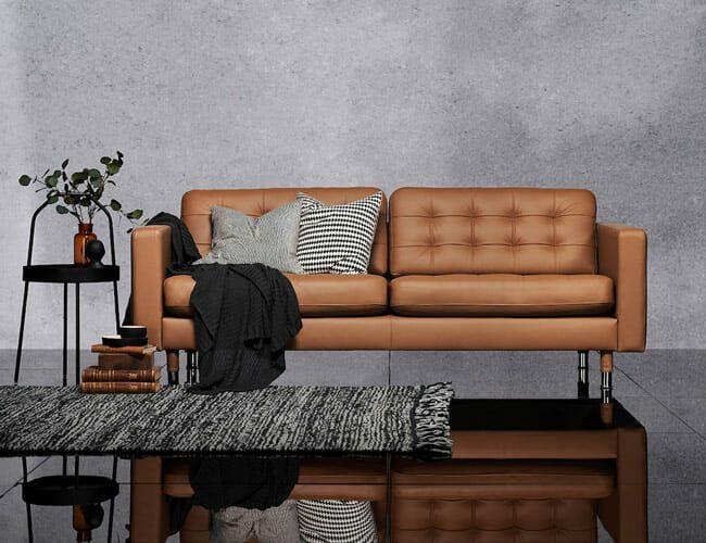 The 16 Best Leather Sofas And Couches, Ikea Living Room Leather Chair