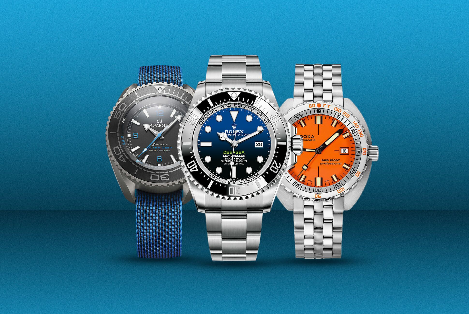 These 12 Watches Can Dive Deeper Than Any Human Being