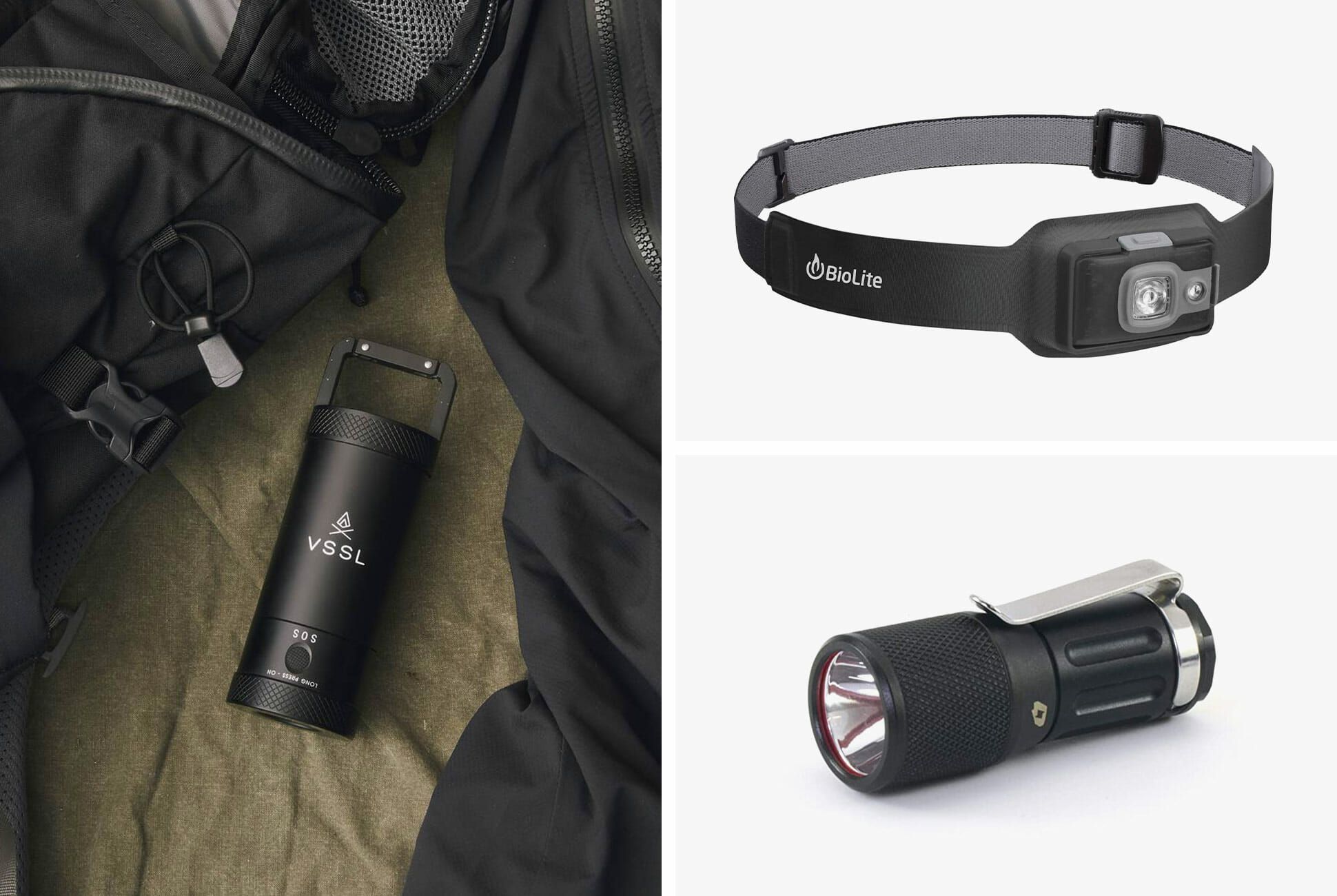 Mini Flashlight LED Torch Outdoor Sport Climbing Light Handy Keychain Clip Gift 