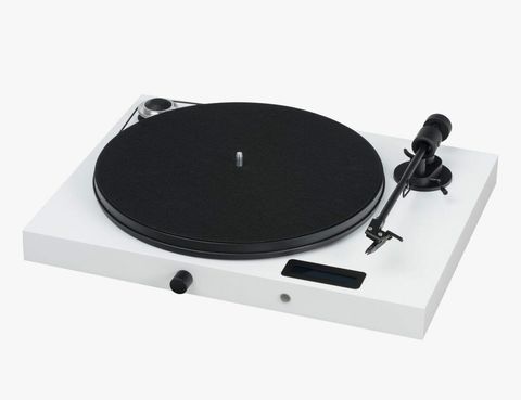 Black Plug /& Play HI-FI Turntable with switchable phono and line output Pro-Ject Primary E Phono