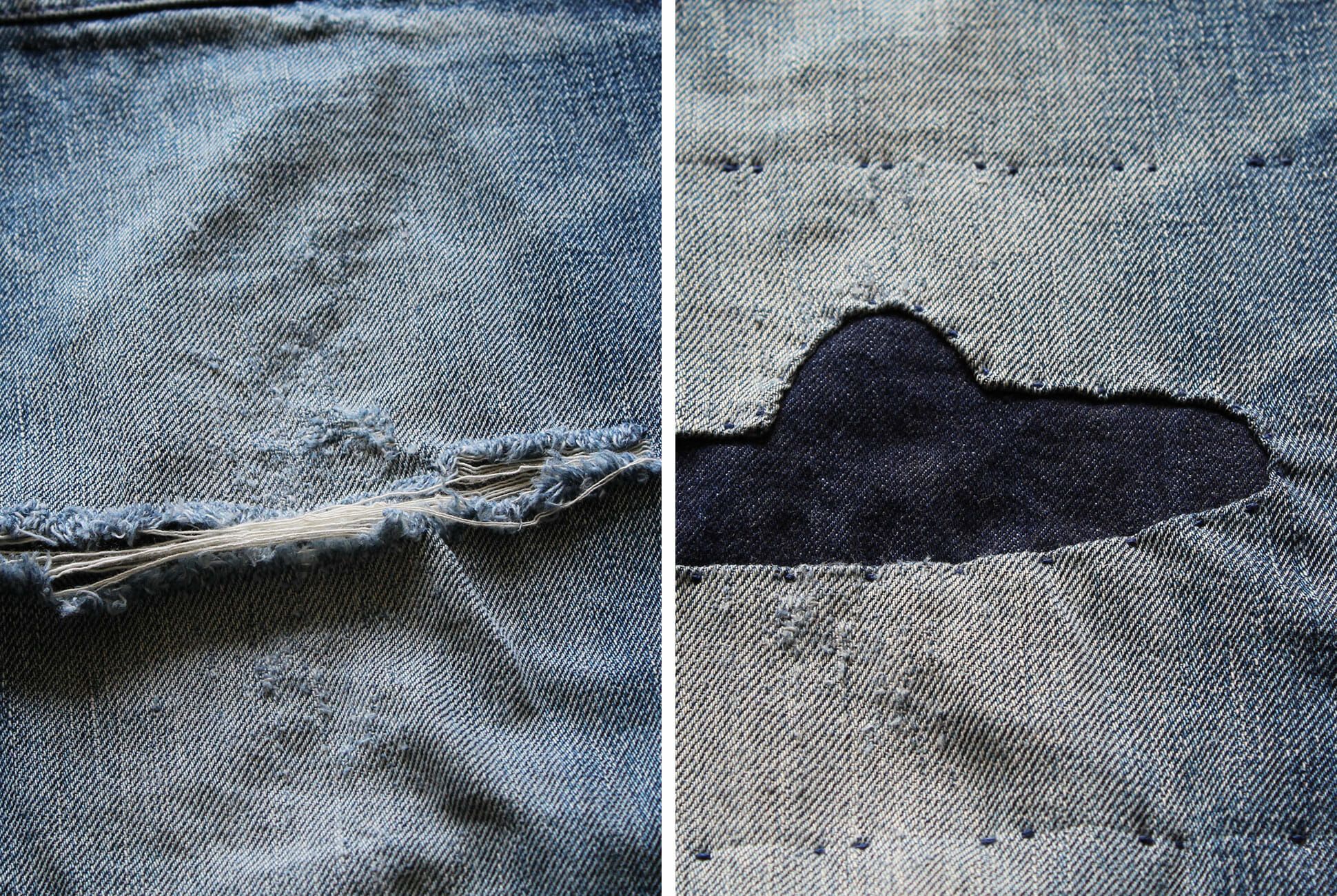 HOW TO PATCH A HOLE IN YOUR JEANS - Merrick's Art