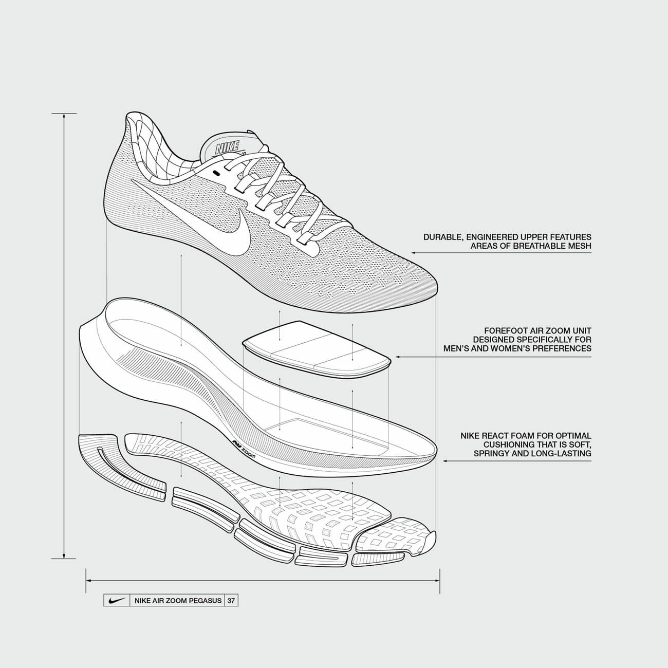 nike pegasus 37 vs new balance 880