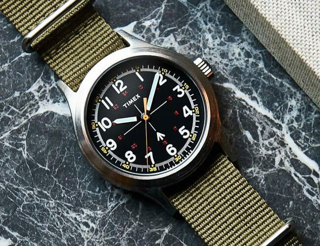 timex todd snyder military watch gear patrol lead feature