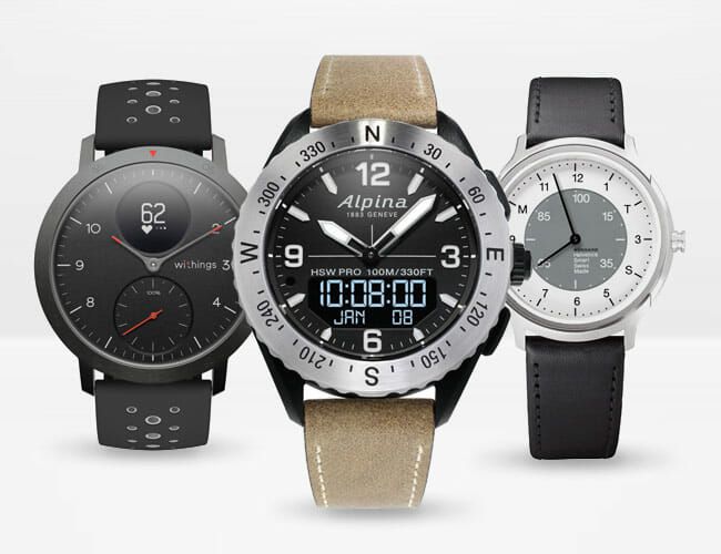 thin hybrid smartwatch