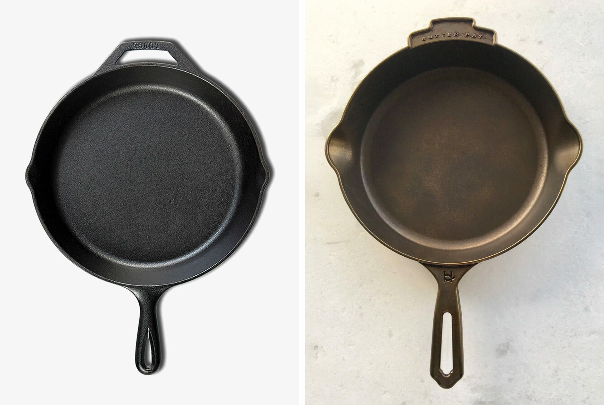 Differences between skillet and frying pan