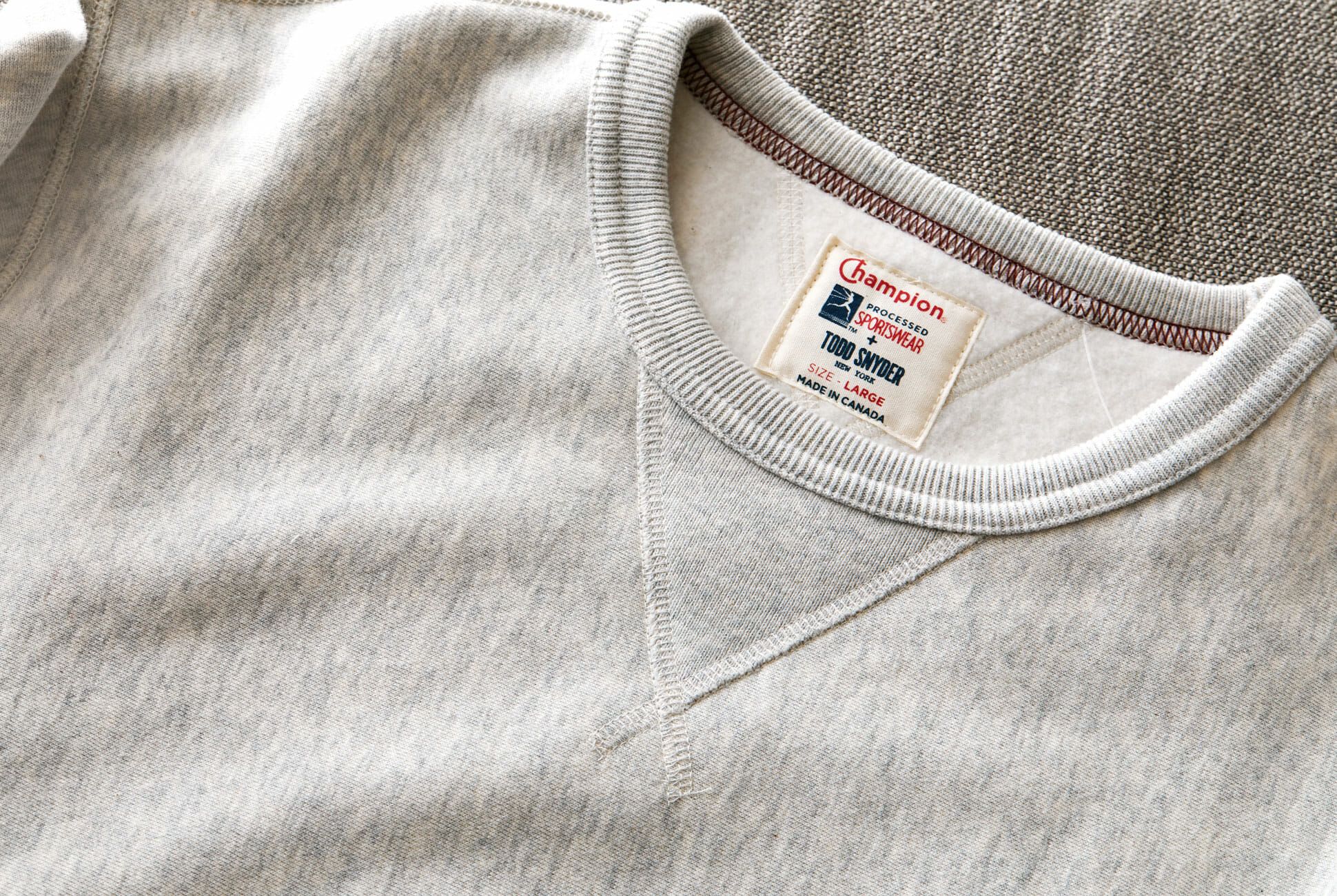 Front Embroidery Crew Neck Sweatshirt - Ready to Wear