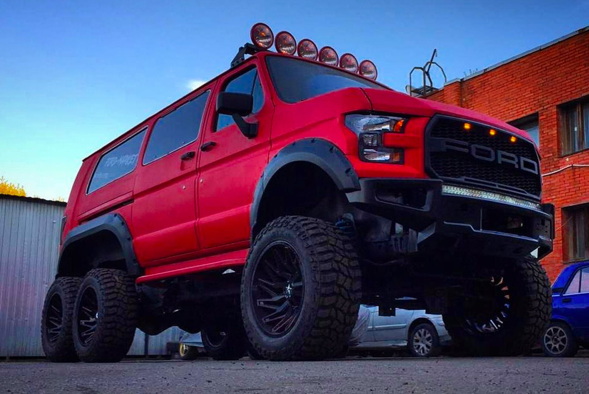 This Ford Raptor Bus Is The Off-Roader 