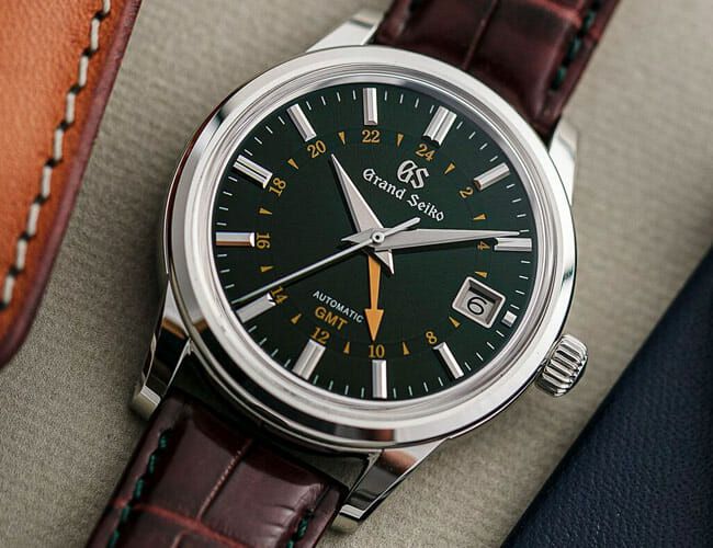 Grand Seiko's GMT Watch Gets a Striking New Green Dial