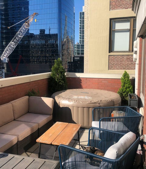 I Panic Bought A 370 Inflatable Hot Tub For My Nyc Apartment