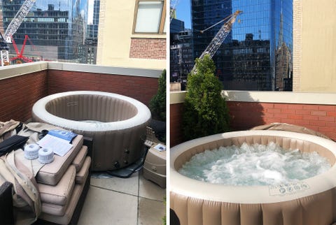 I Panic Bought A 370 Inflatable Hot Tub For My Nyc Apartment