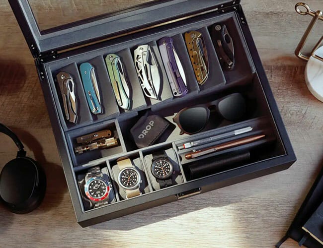 A Great Way To Store Your Watches Knives And Edc