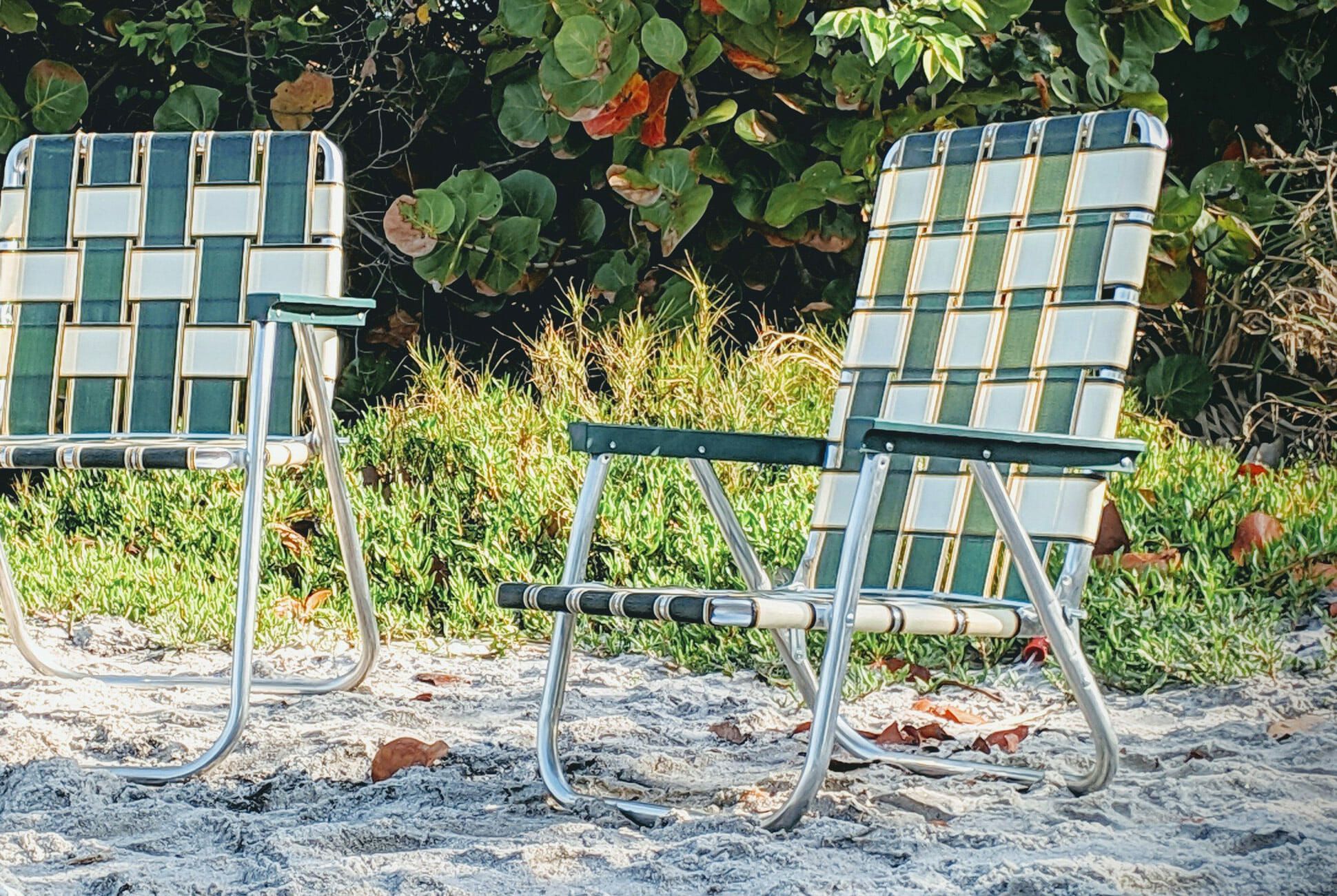 wanderer summer stripe beach chair