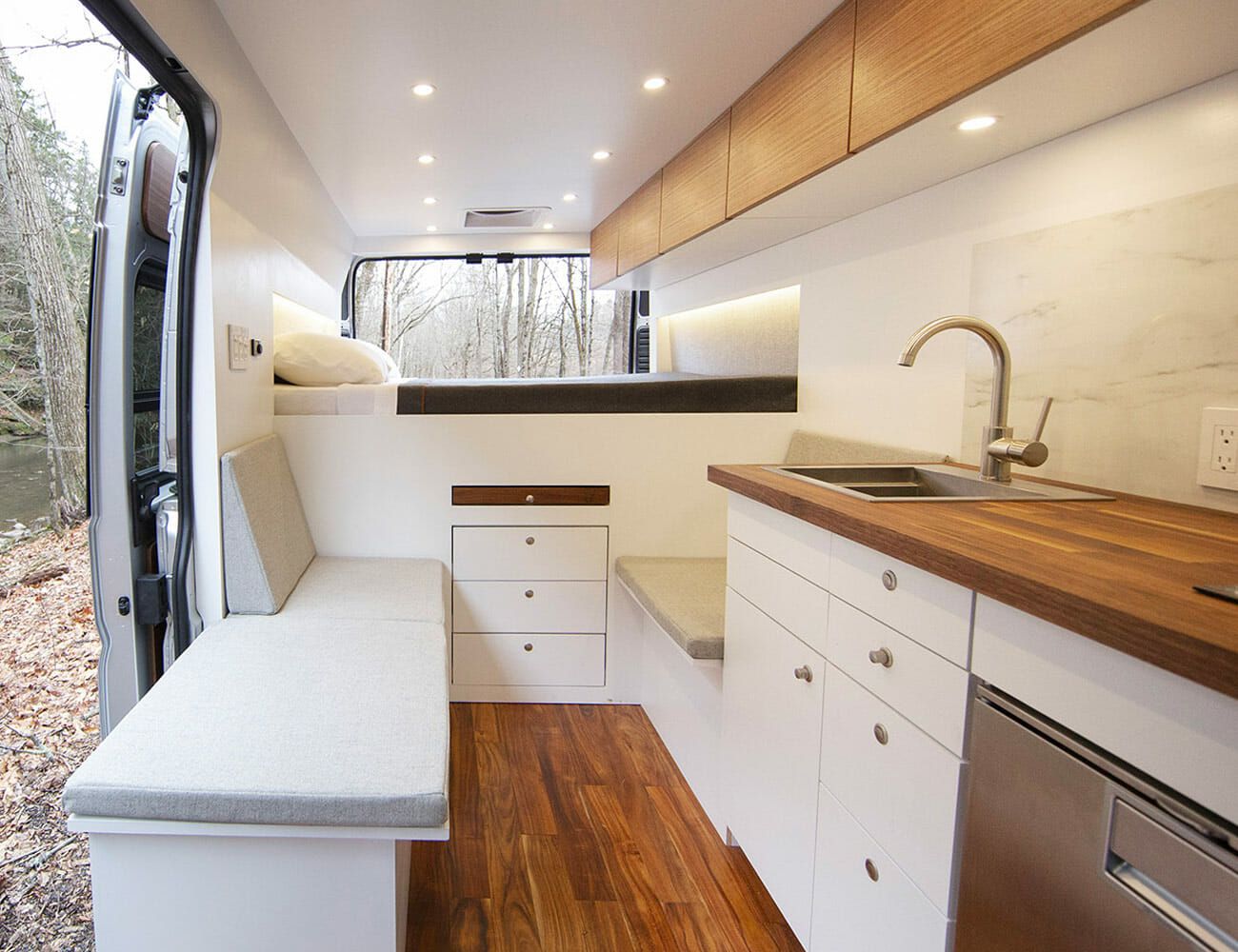 van converted to home for sale