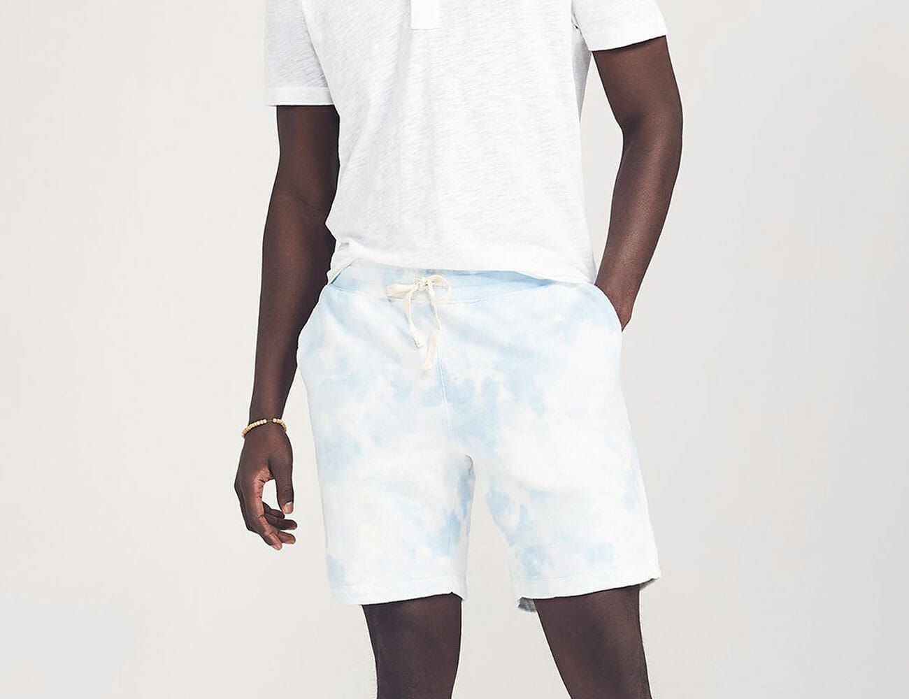 long sweatpant shorts