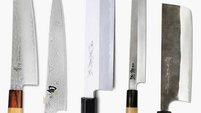 Eight Piece VG-10 Japanese Steel Kitchen Knife Set - Vintage Gentlemen