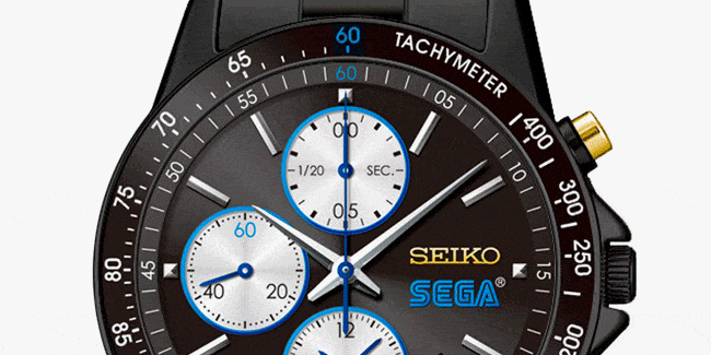 Love Sega Video Games? Love Seiko Watches? Then Check This Out