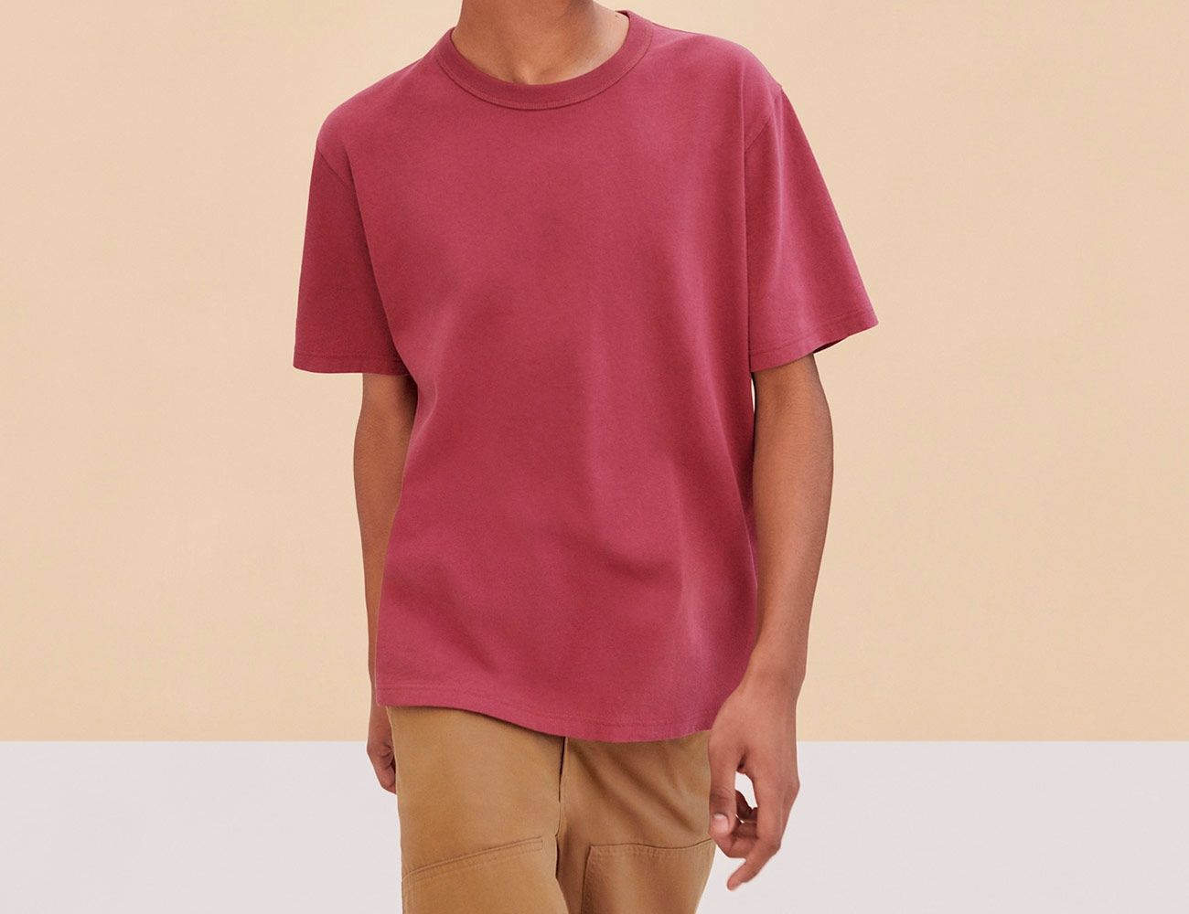 uniqlo red t shirt