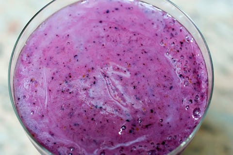 Blueberry Yogurt Smoothie