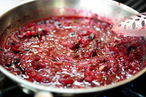 Pork Loin With Cranberry Sauce