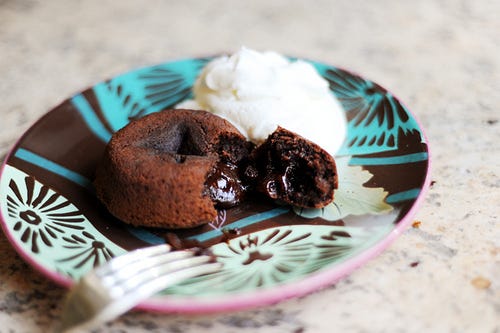 Molten Chocolate Cake