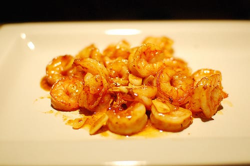 Spicy Orange Garlic Shrimp