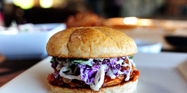 Barbecue Chicken Sandwiches