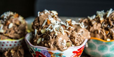 Dairy-Free Chocolate Almond Joy Ice Cream