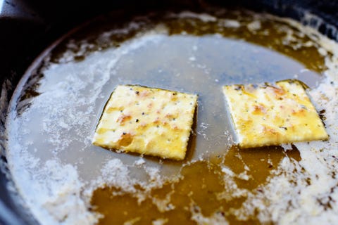 Crackers au beurre assaisonnés