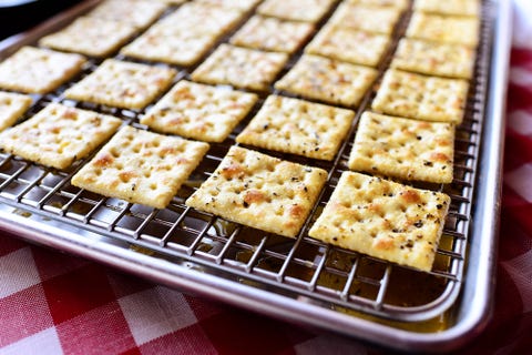 Crackers au beurre assaisonnés