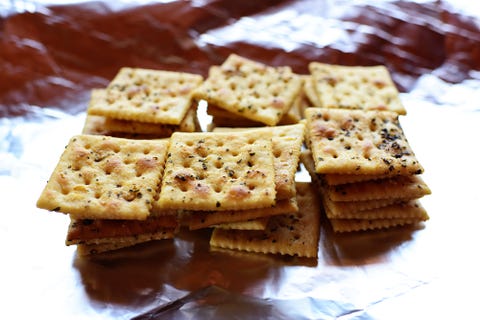 Crackers au beurre assaisonnés