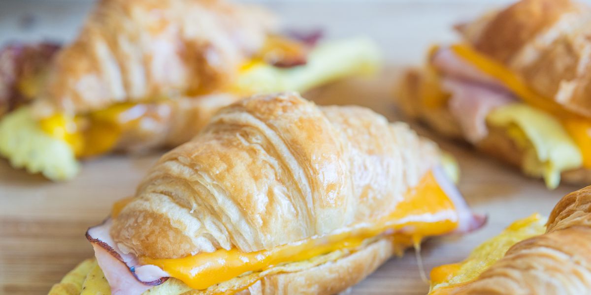 Make Ahead Croissant Breakfast Sandwiches