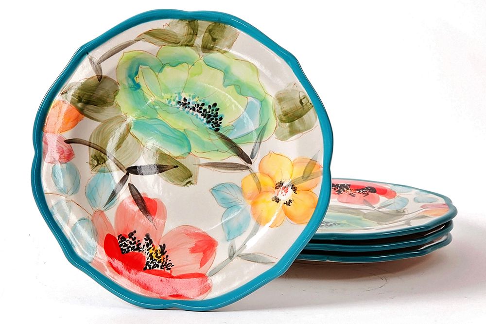 The Pioneer Woman Vintage Floral Bloom  8.75" Salad Dessert Plate 