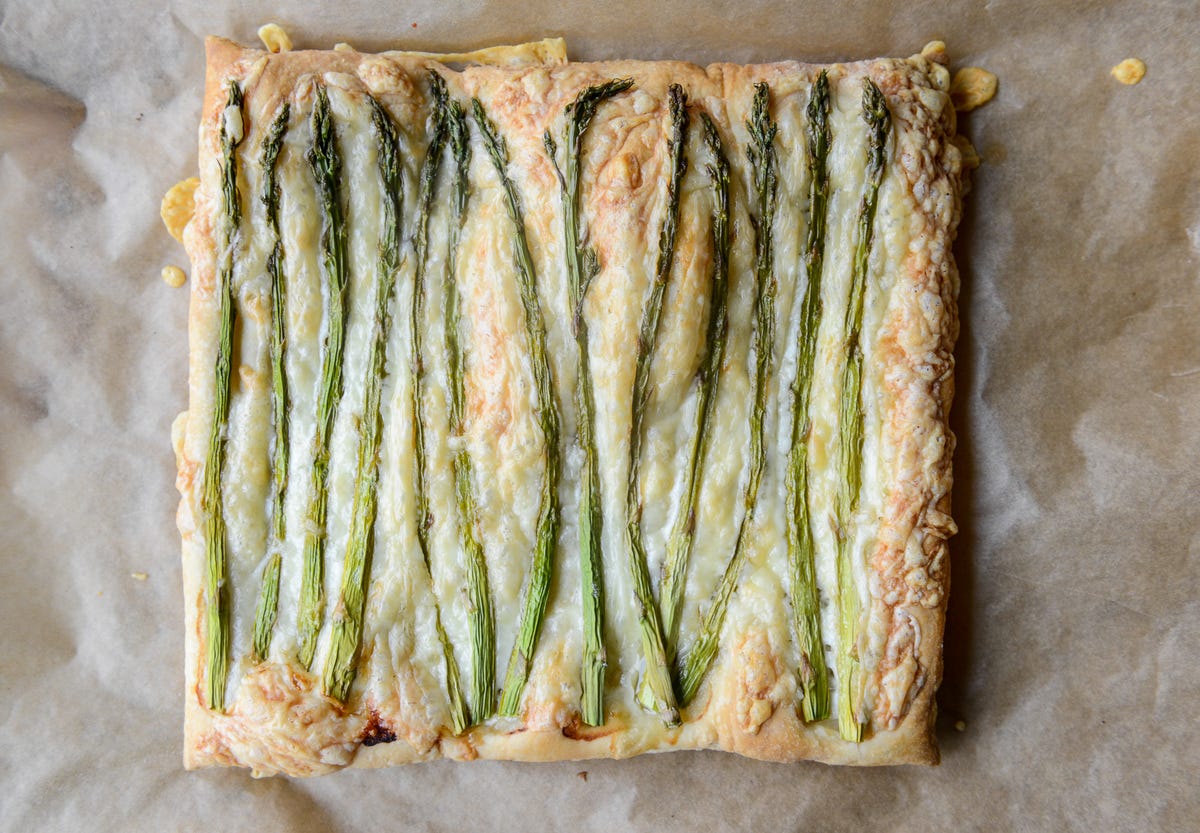 3 Ingredient Asparagus Tart