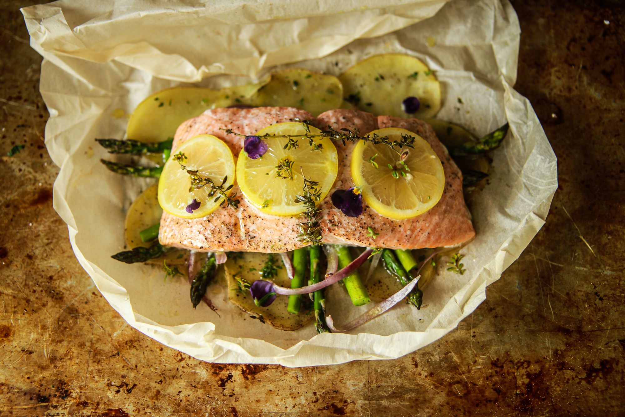 pioneer woman baked salmon