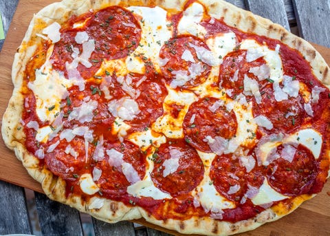 Grilled Pizza