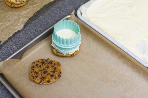 Come preparare panini per biscotti gelato