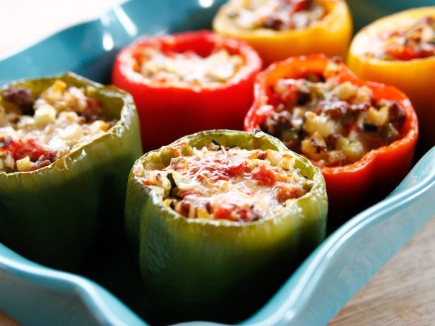 food channel pioneer woman mac and cheese stuffed peppers