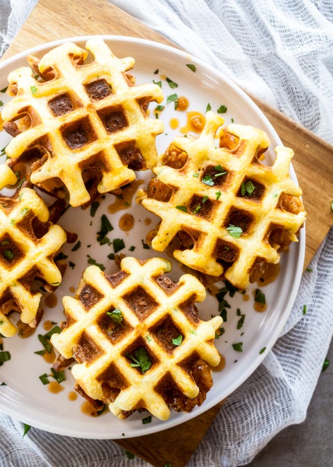 Chipotle Honey Chicken and Waffle Sliders